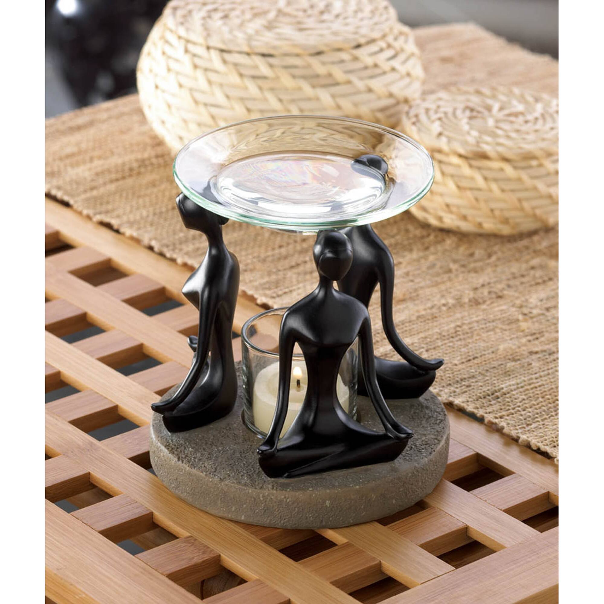 5" Namaste Yoga Triad Candle Oil Warmer